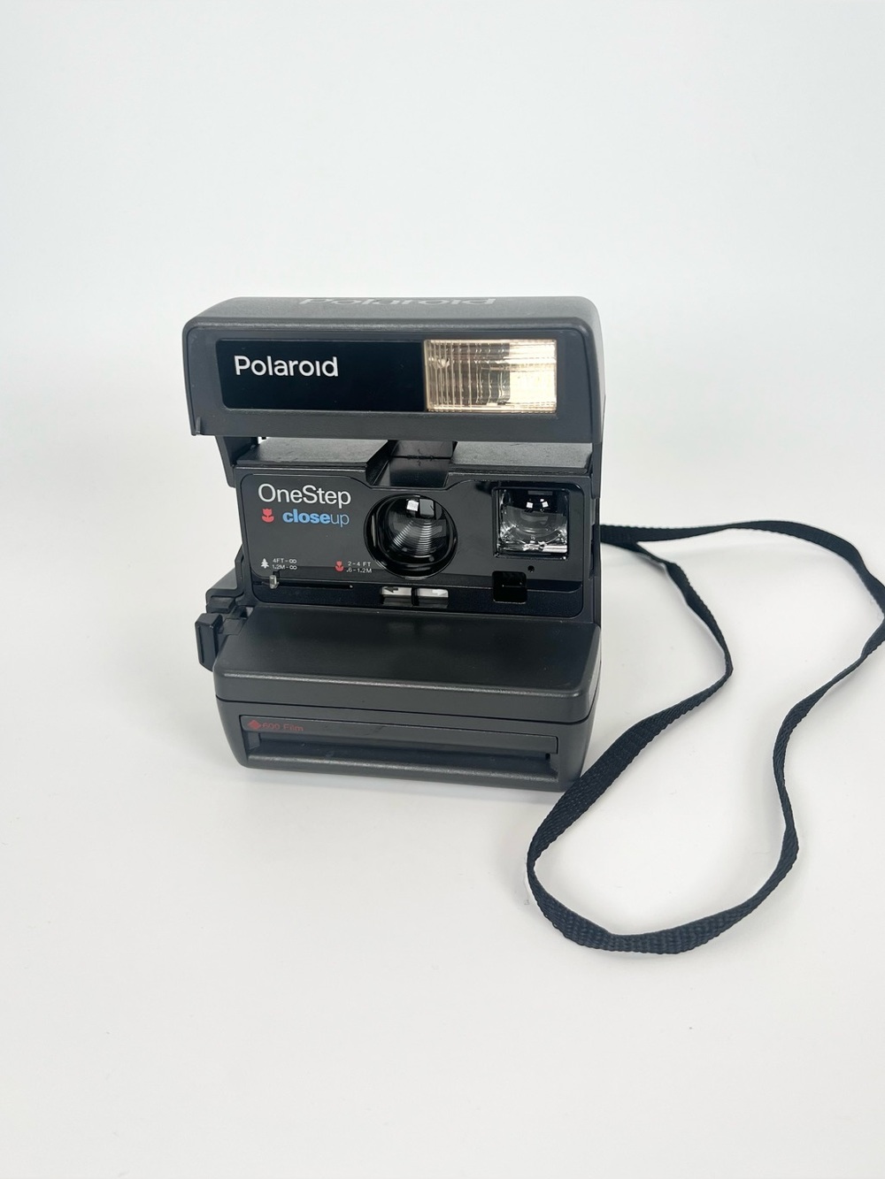 Vintage Polaroid One Step Close Up Instant Film Camera With Strap